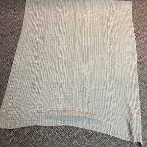 Soft Cream Throw Blanket